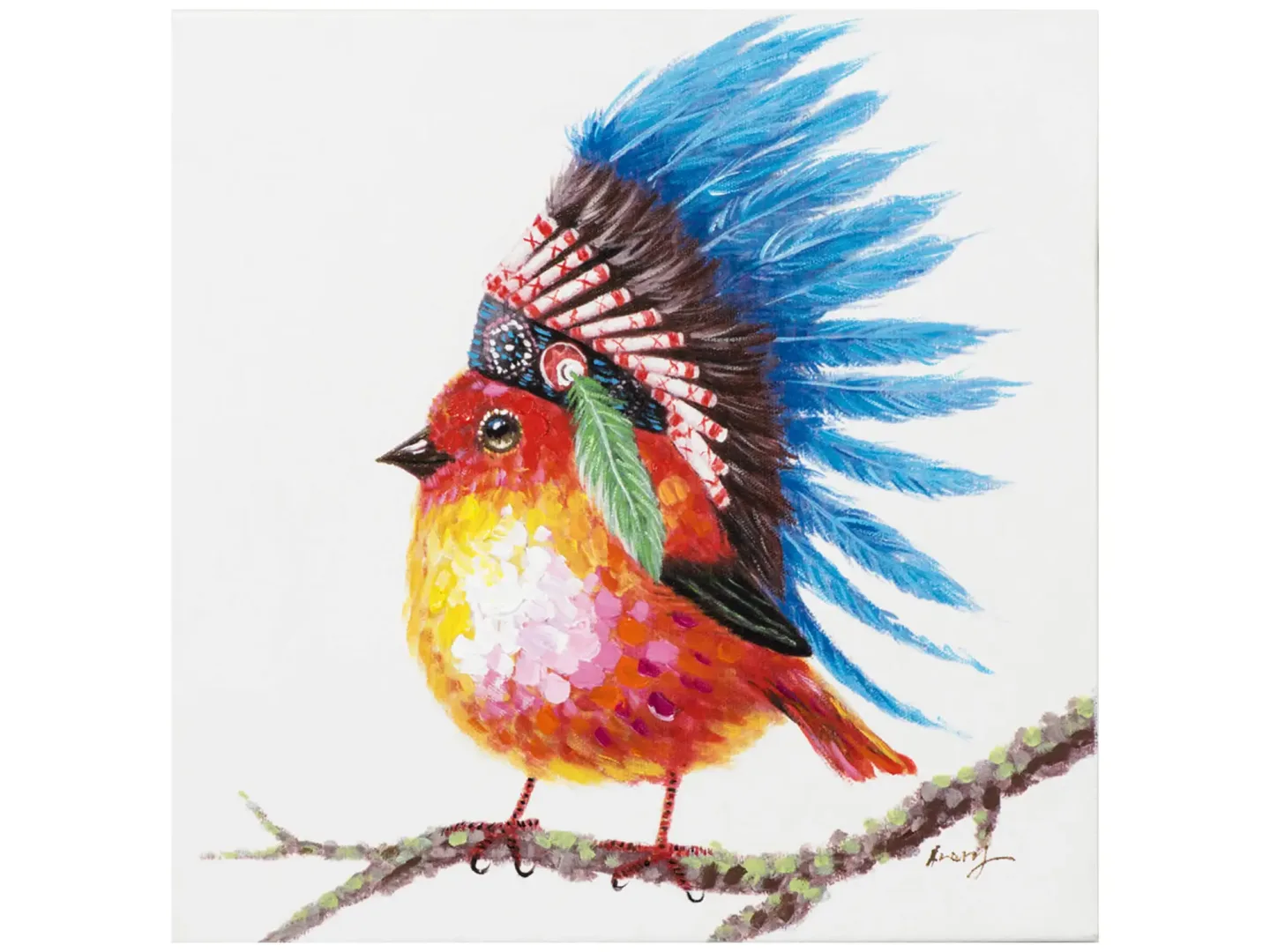 image LAND Bild Indianervogel | Schubiger Möbel