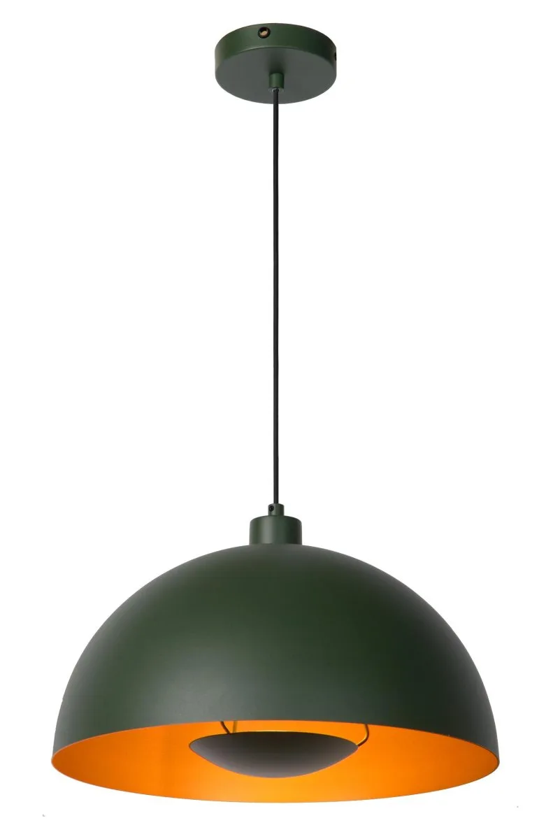 Lucide - Siemon Ø40 - Taklampa - Grön
