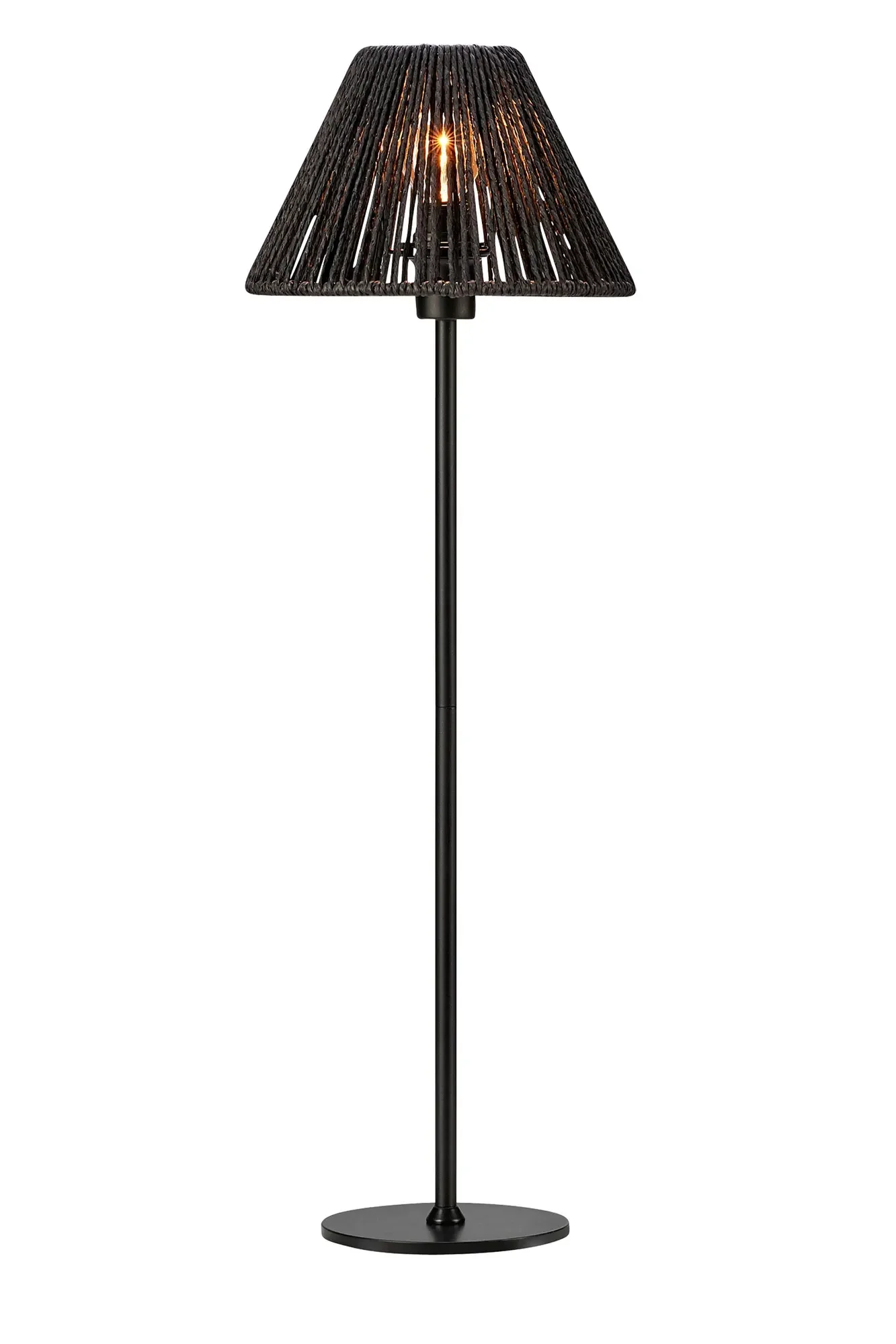 Corda Tischlampe Schwarz