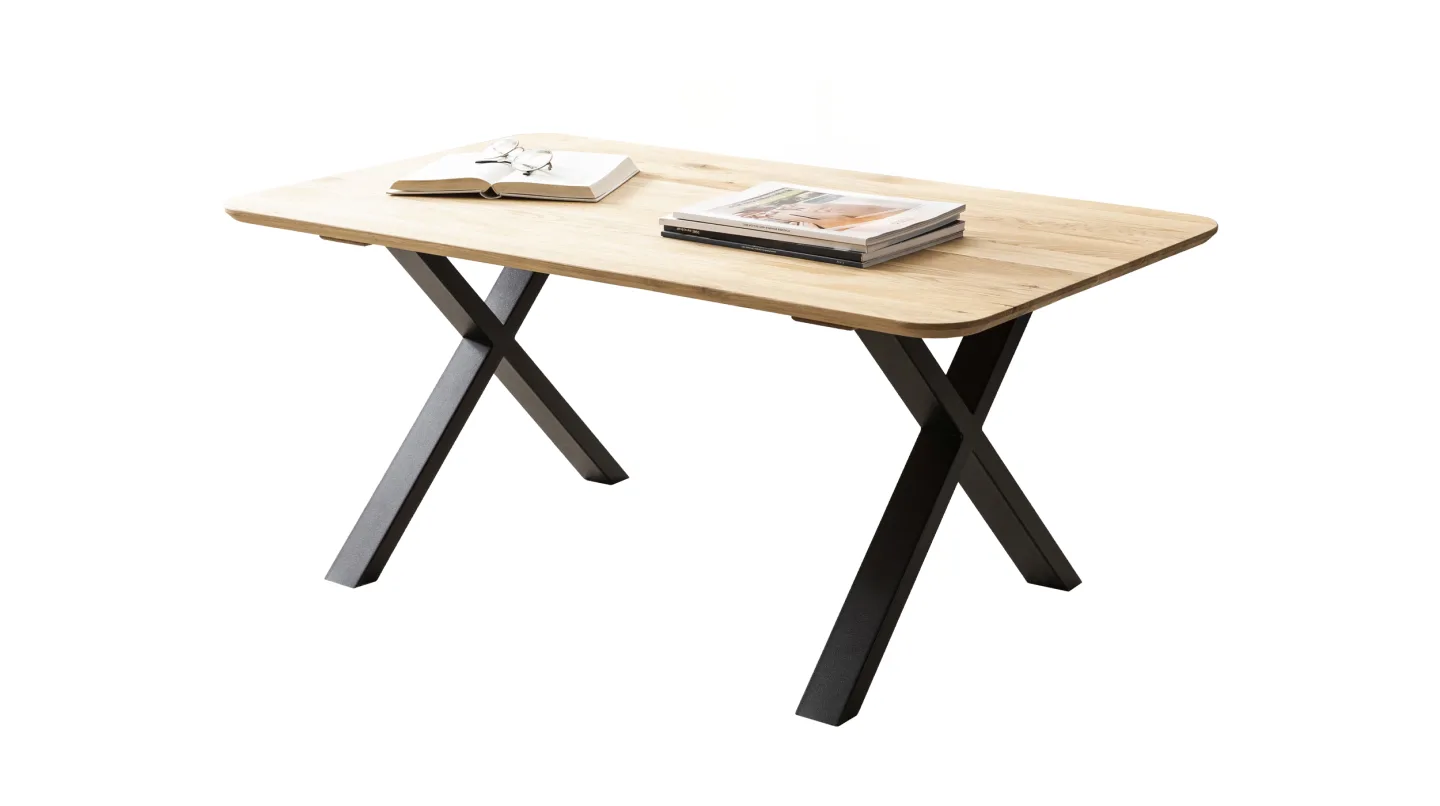Couchtisch Eiche massiv geölt - 115 x 65 cm - MARKO