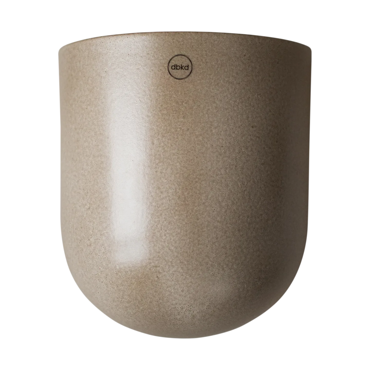 DBKD Wandhängender Blumentopf beige X-large 24 cm