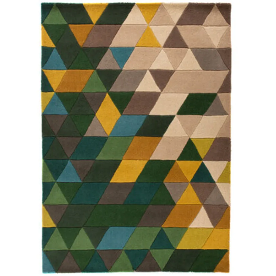 Teppich Sirp Mehrfarbig Wolle 220 cm 160 cm - Farbe: Multi