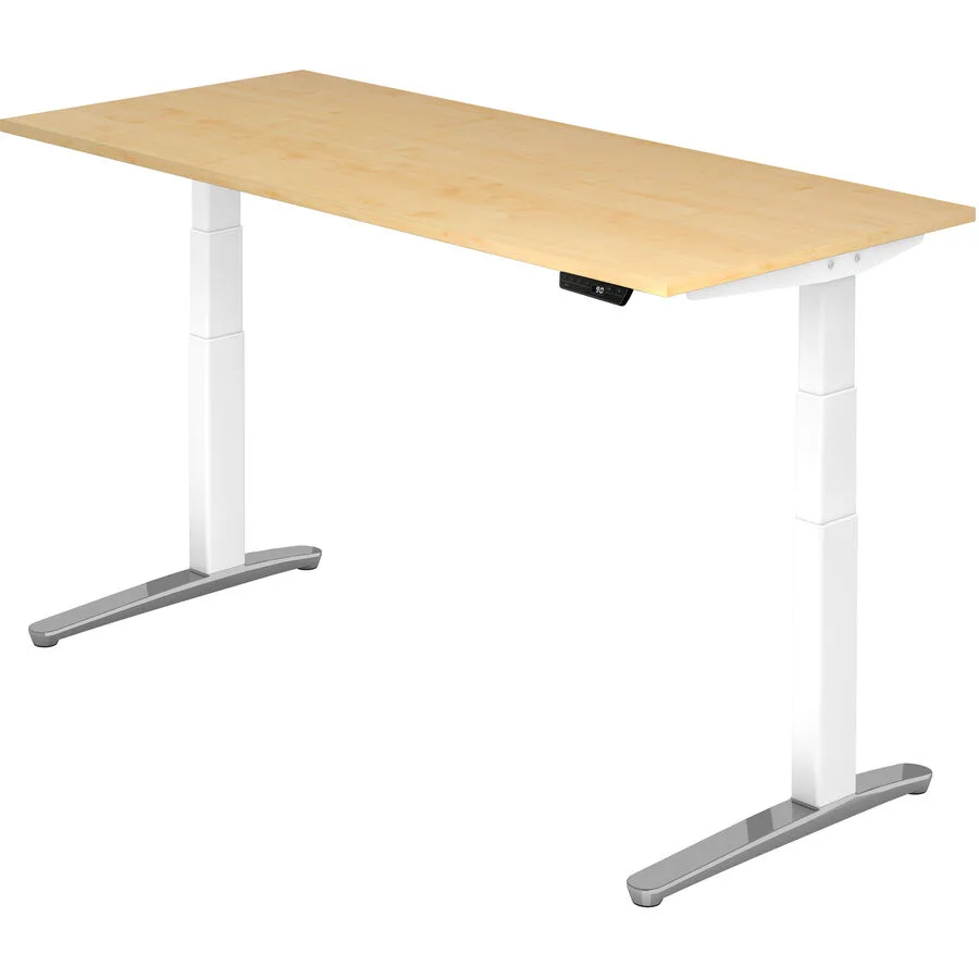 Schreibtisch Office Ahorn Dekor Holzwerkstoff B 180 T 80 cm