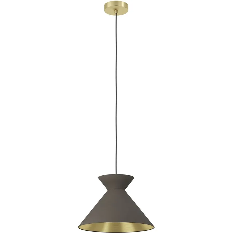 Eglo Pendellampe Nastasia Schwarz Stahl 38 cm 110 cm