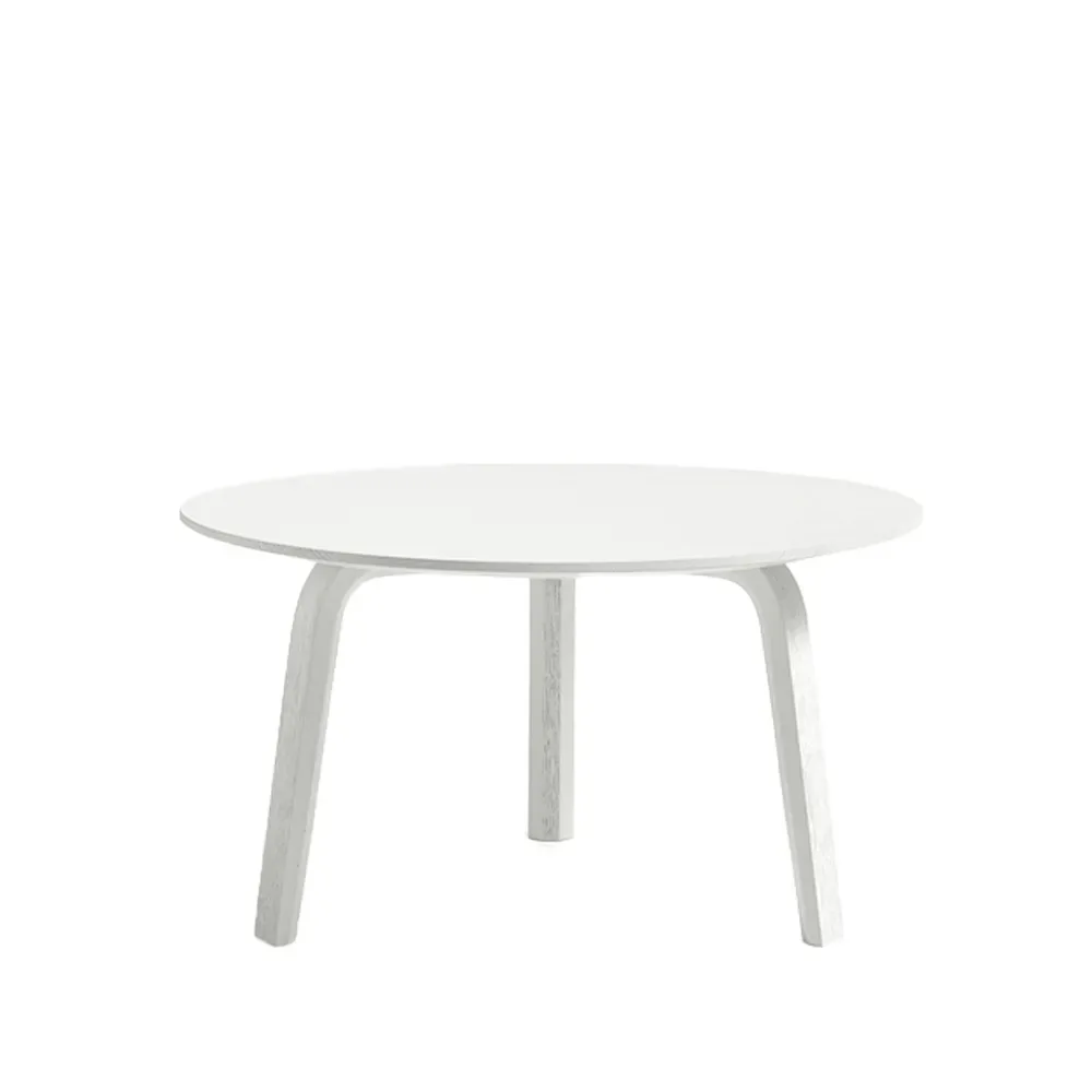 HAY Bella soffbord White oak, Ø60x32 cm