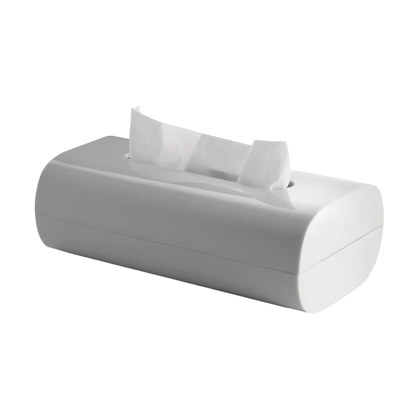 Alessi Birillo Serviettenbox 24x13 cm Weiß