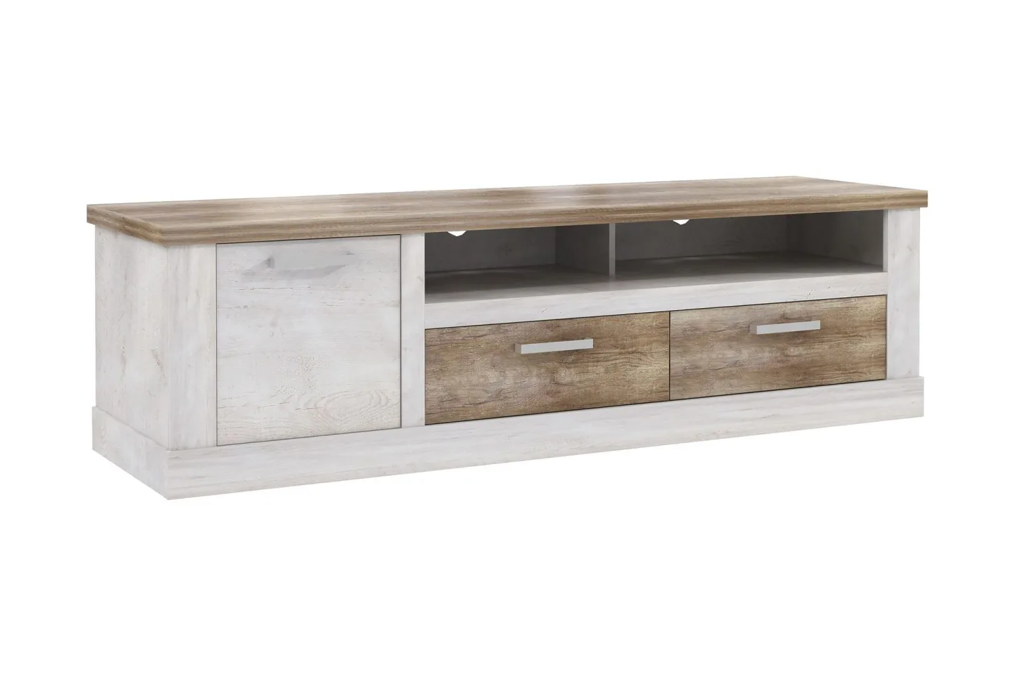 Talebi TV-Bänk 179 cm - Brun/Vit