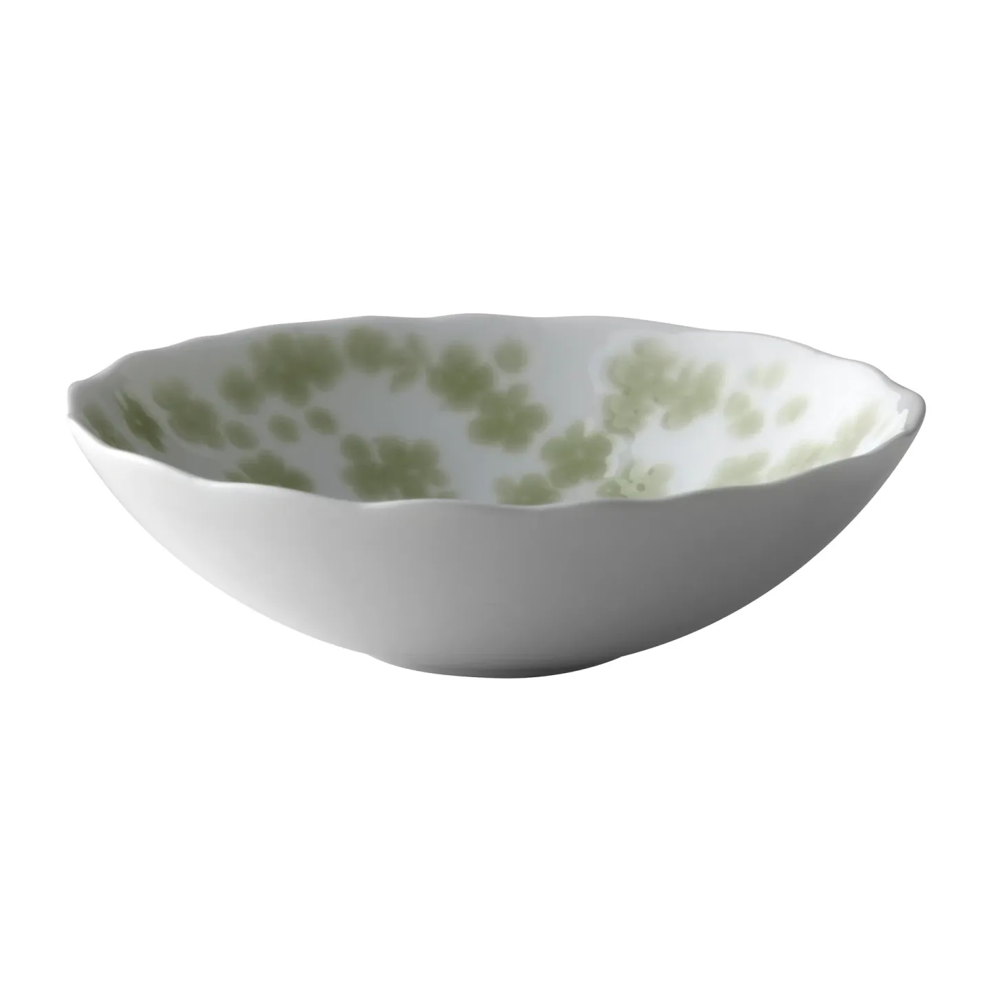 Wik & Walsøe Slåpeblom Schale Ø12cm Grün