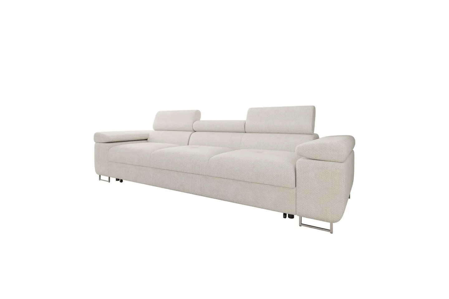 Gabina Bäddsoffa 3-sits i Chenille - Vit