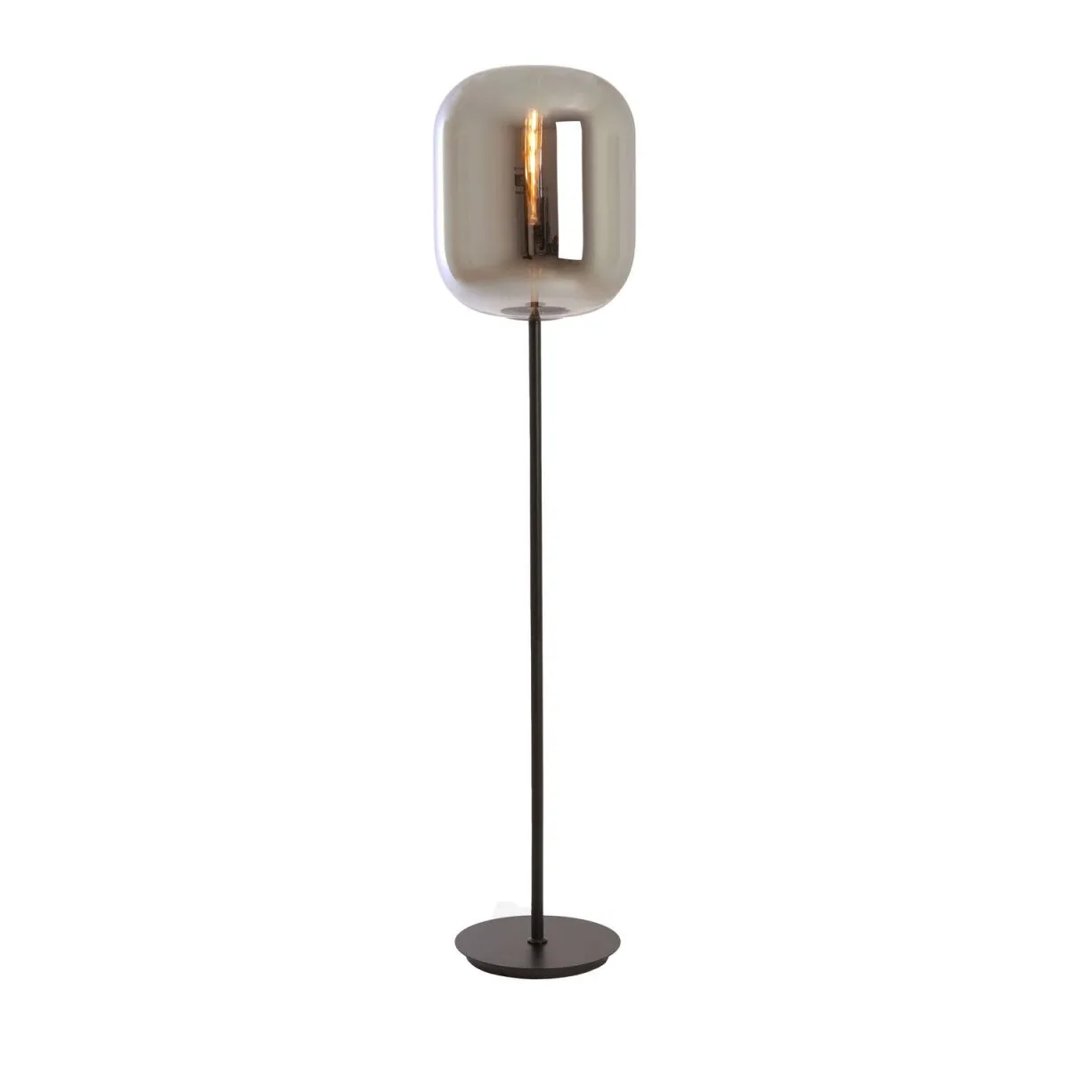 Light & Living - Julia - Golvlampa - Rökfärgad