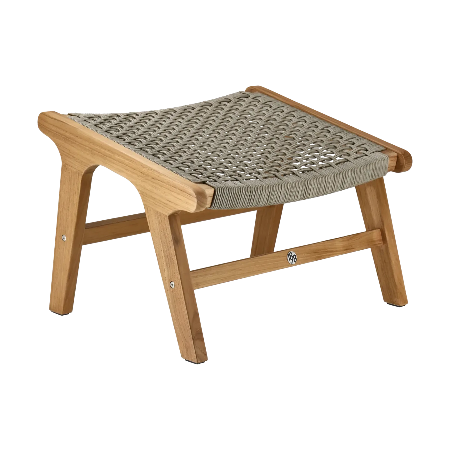 1898 Sandvik fotpall Teak