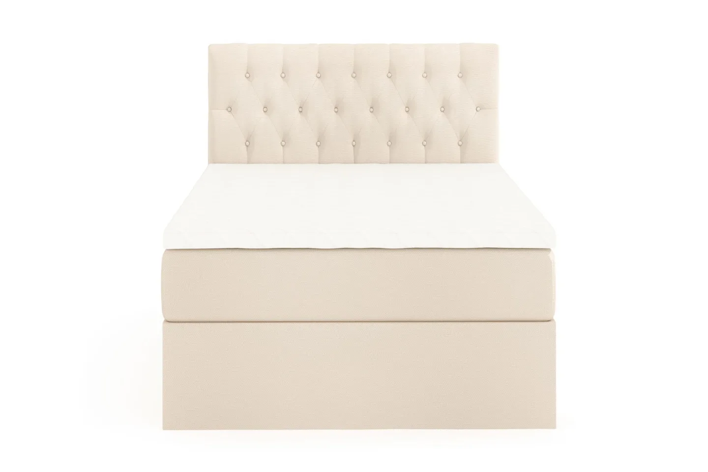 Boxy Box Bed 140x200 cm - Beige