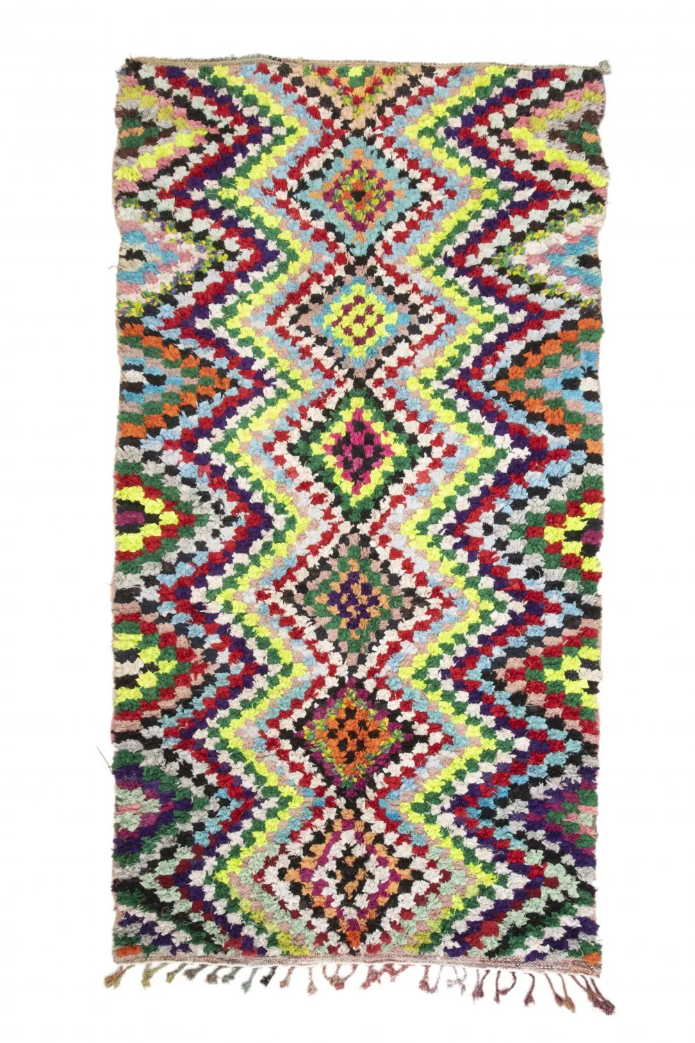 Marokkansk Boucherouite-teppe 315 x 170 cm