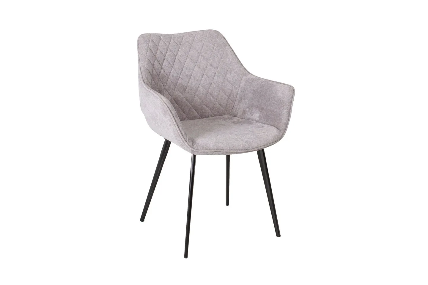 Stol Naomi 61x605xh47/84 cm Grått Tyg -