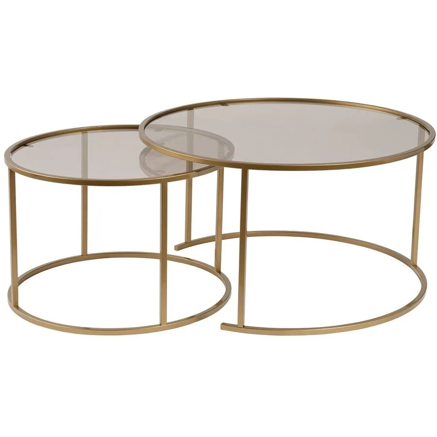 Georis Bronze Glas/Metall 80 cm