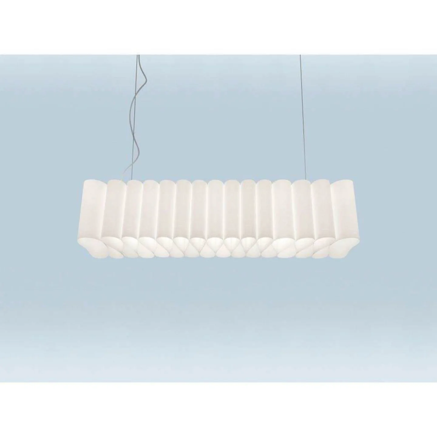 Pli Linear pendellampe White - Foscarini - Stue - Papir / kartong
