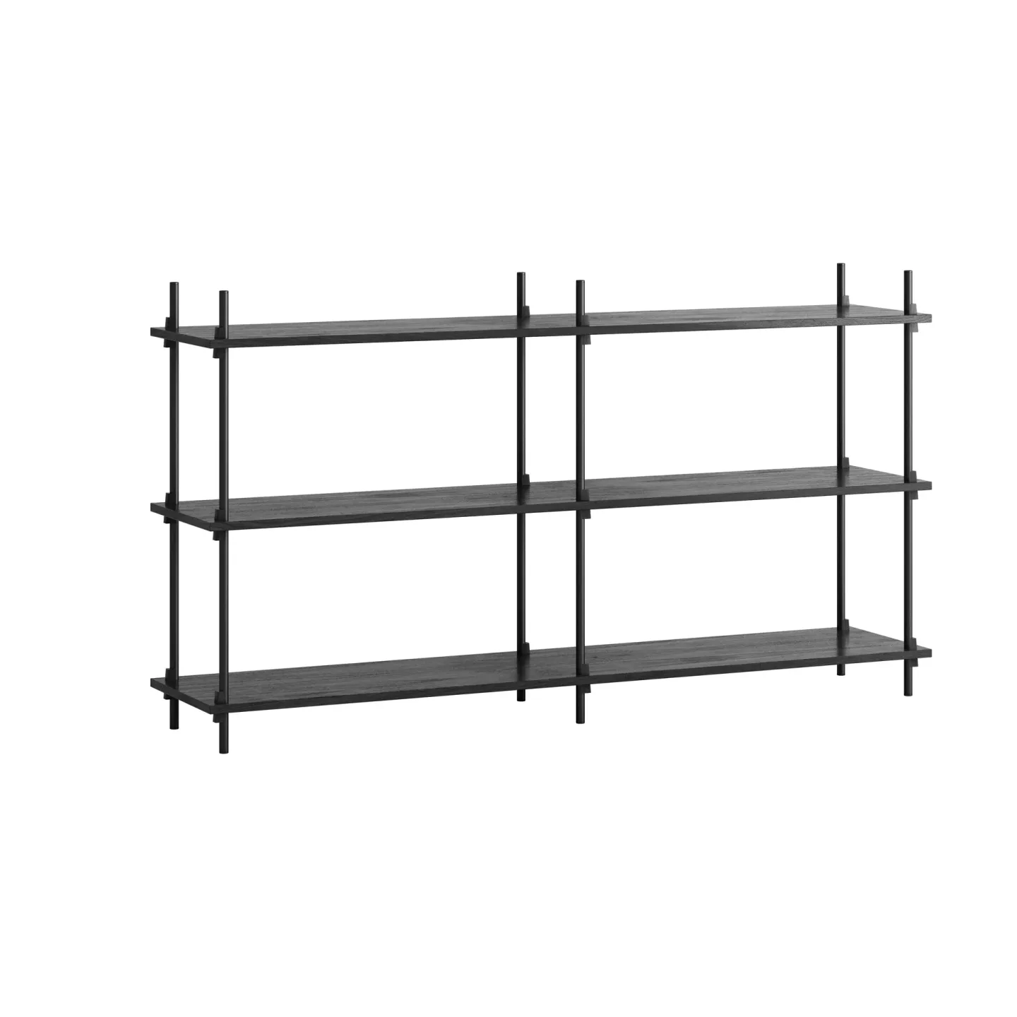MOEBE Moebe shelving system s.85.2.B Svart