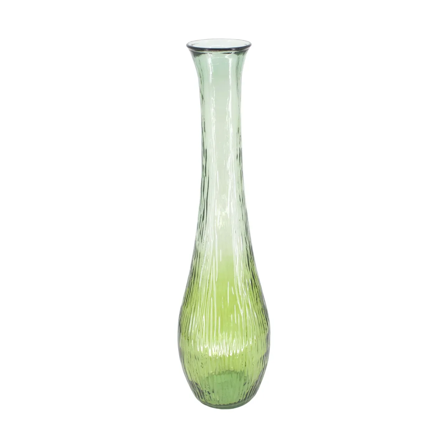 Decofinder Vase Recyclingglas, Grün | Schubiger Möbel