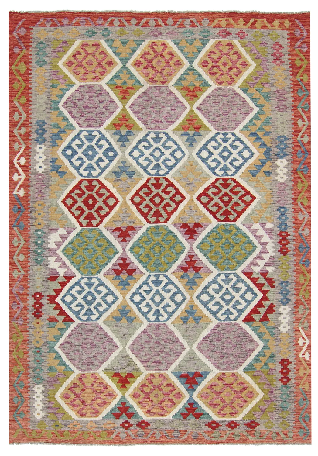 Orientalsk kelimteppe 237 x 163 cm (Størrelse: 237 x 163 cm)