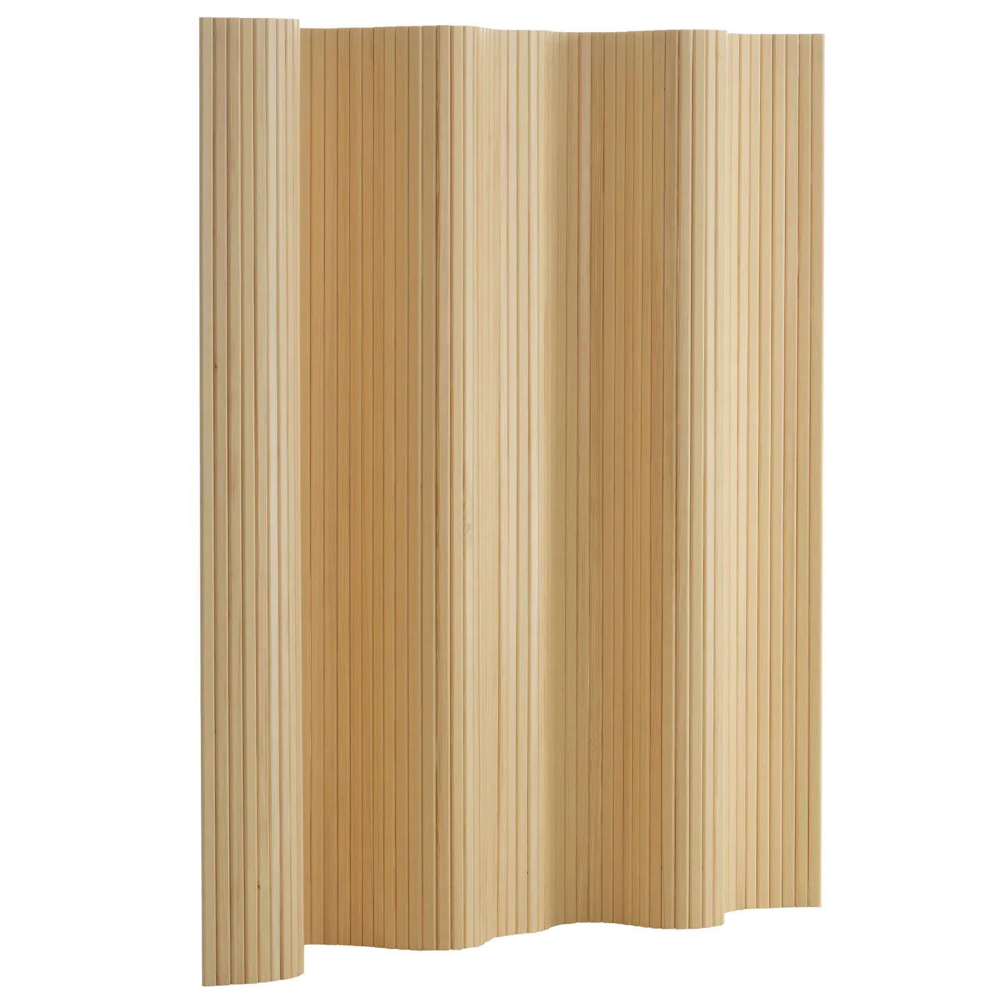 Artek - Screen 100, Natural lac 100B - Rumsavdelare - Alvar Aalto - Träfärgad - Trä