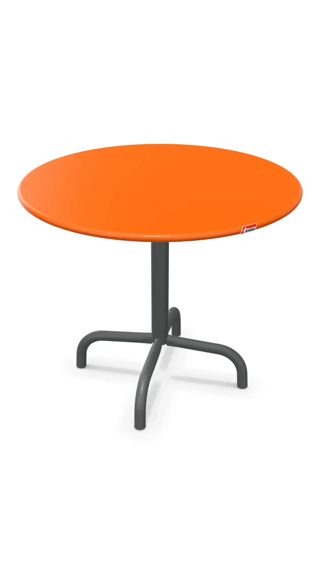 Schaffner Metall-Beistelltisch Rigi Orange | Schubiger Möbel