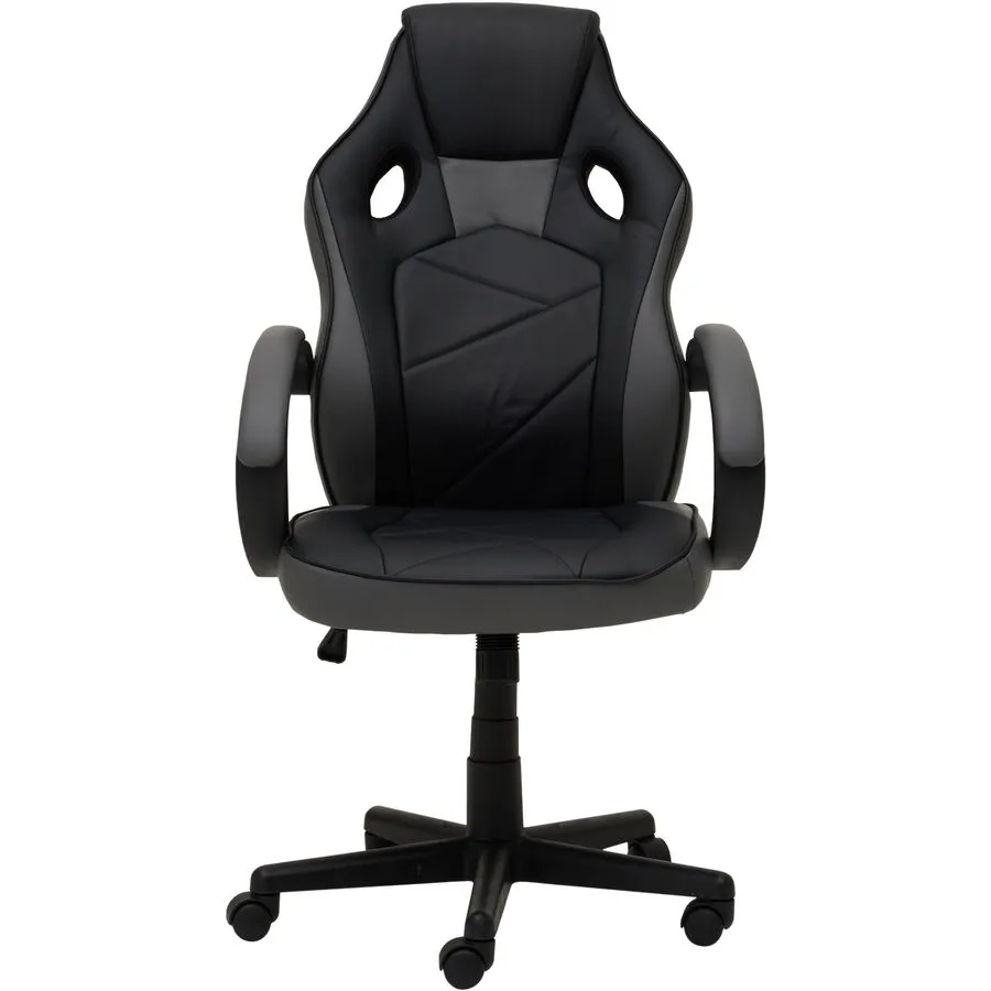 Bürostuhl Xano schwarz/grau Kunststoff H 106 cm