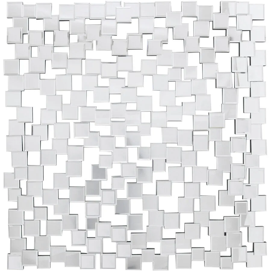 Spiegel Yann Silber Spiegelglas B 102 H 100 cm