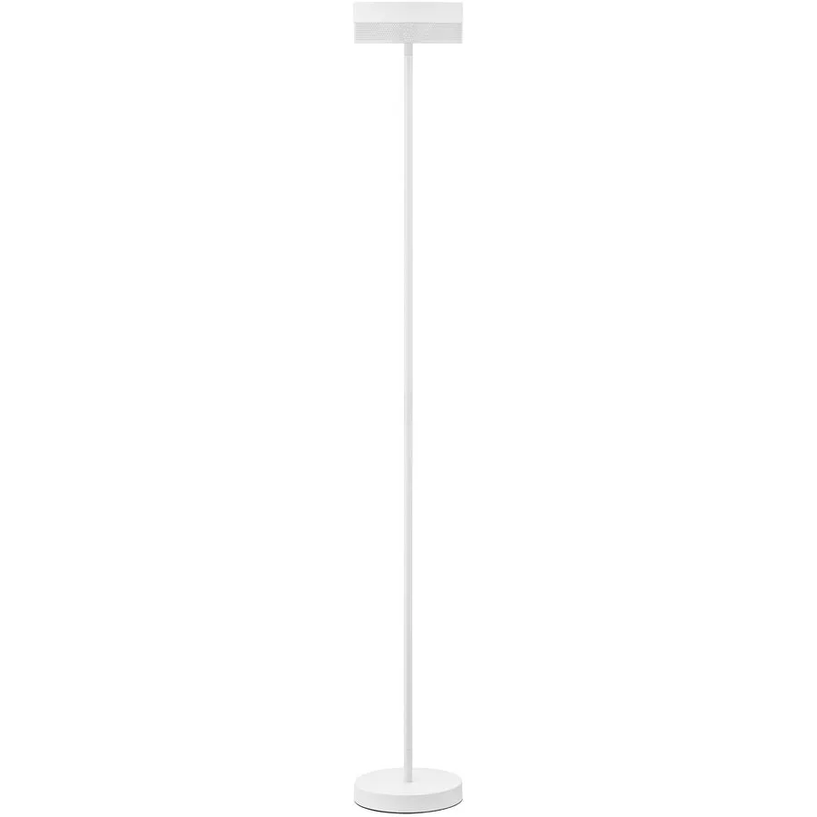 Stehlampe Mesh Weiss Metall 16 cm 120 cm - LED - Lichtfarbe: Extra warmweiss - LED Energiesparlampen