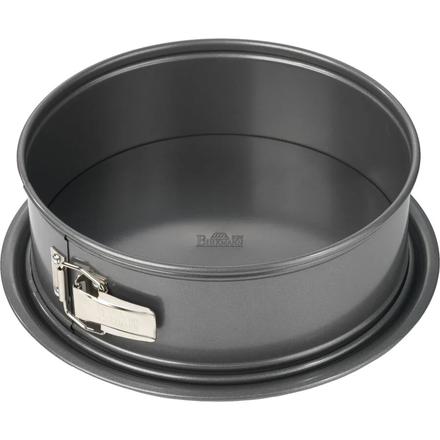Springform Bake schwarz Carbon/Stahl Rund B 24 cm