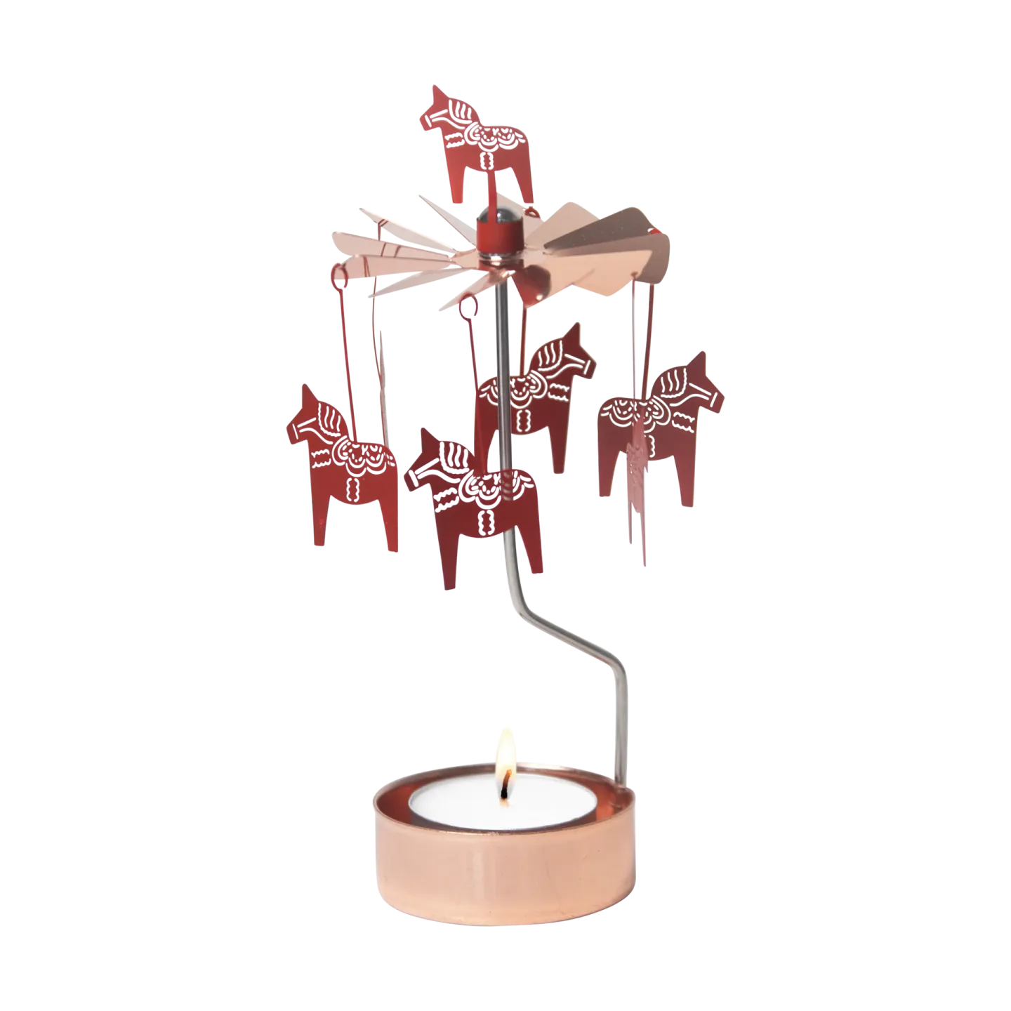 Pluto Design Dalahäst Engelsspiel Kupfer-rot