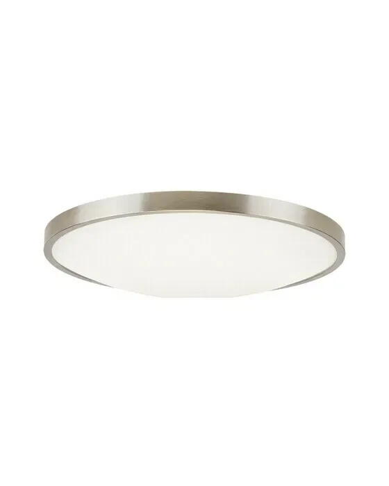 Vance 13" Flush Mount Satin Nickel