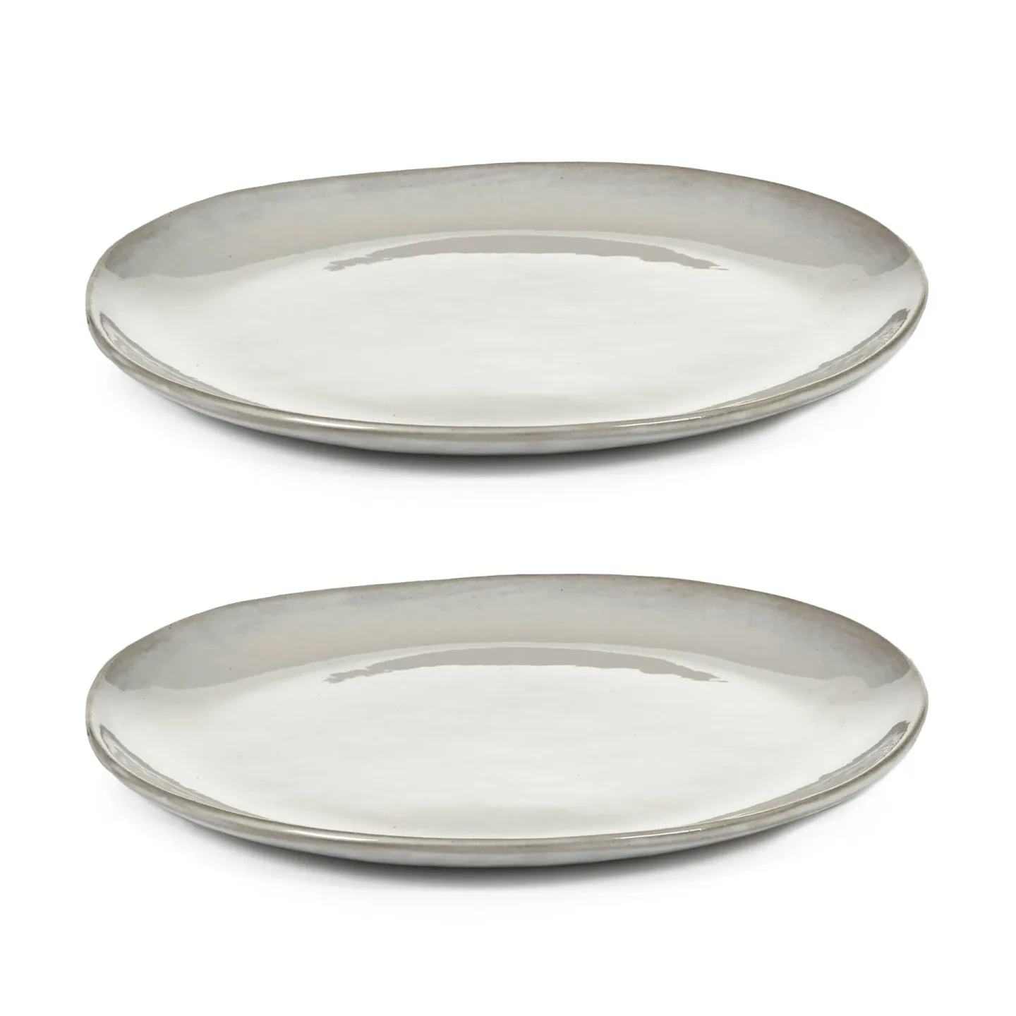 Serax La Mère Teller M Ø20 cm 2er-Pack Off white
