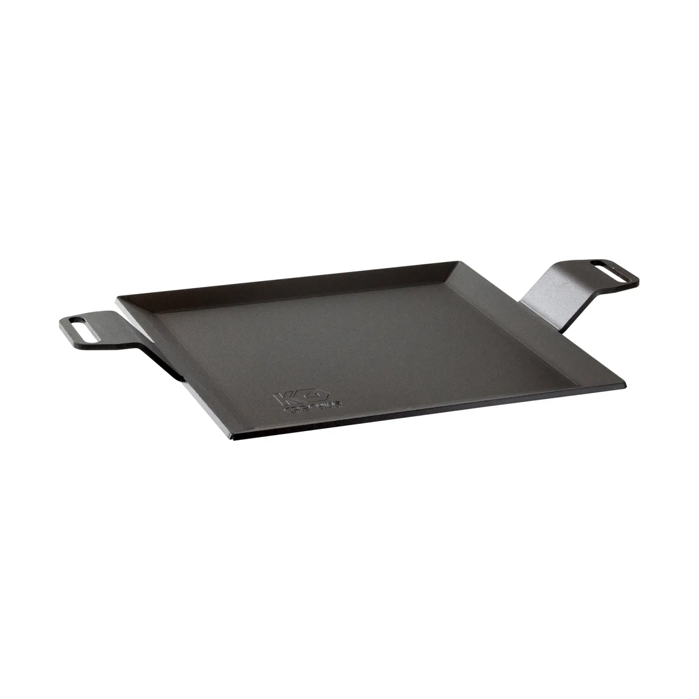 Kockums Jernverk Grillplatte, 4 mm Kohlenstoffstahl Bratfläche 22 x 22cm