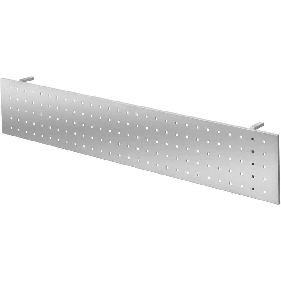 Sichtblende Office Silber Metall 200 cm