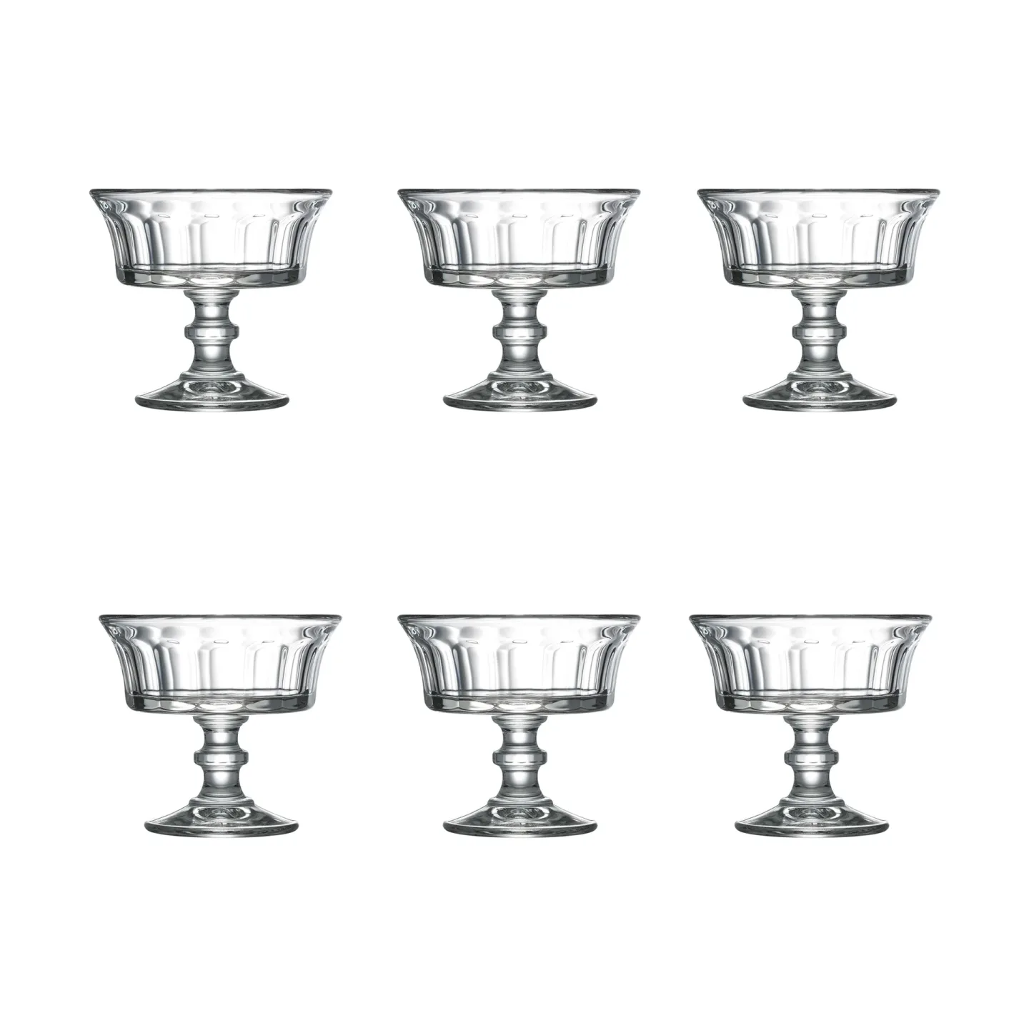La Rochère Perigord Champagnerglas 22 cl 6er Pack Klar