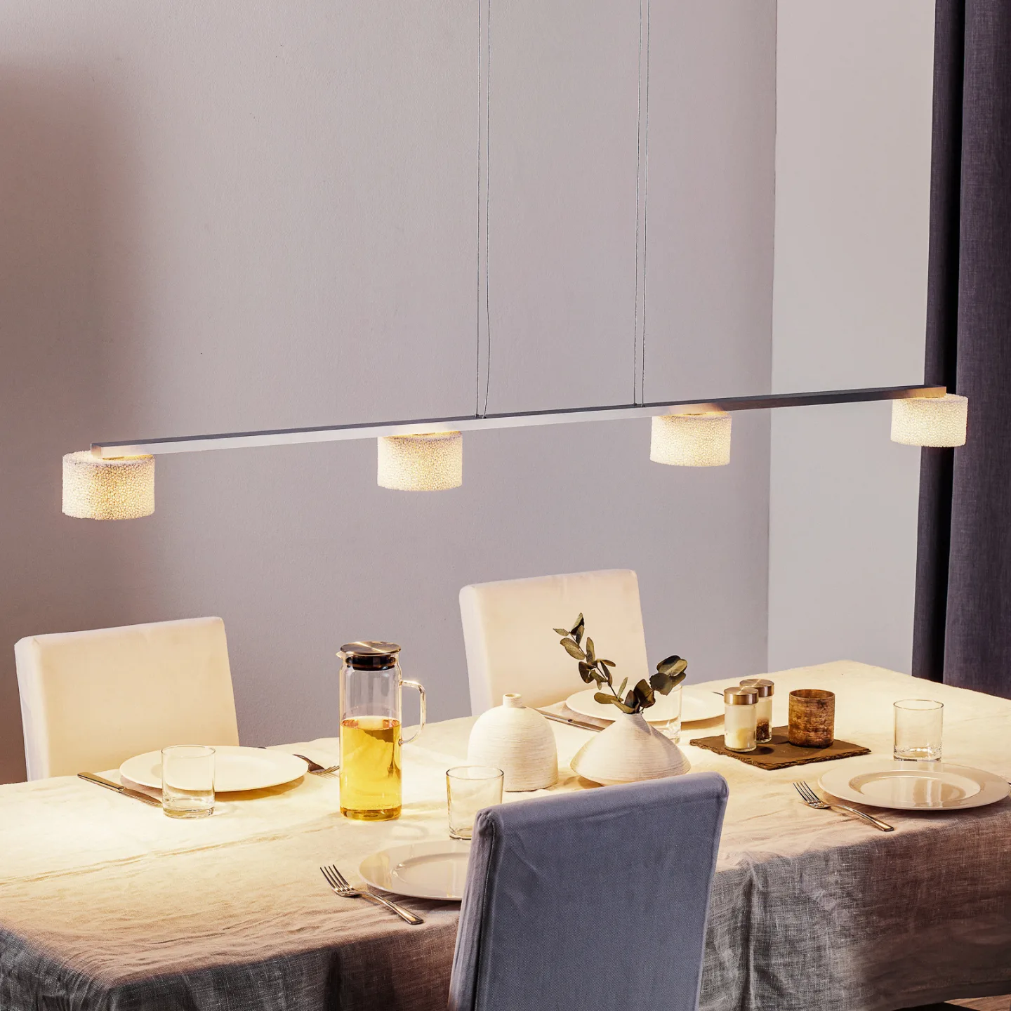 Reef 4 LED Taklampa Polished/White - Serien Lighting - Matsal - Design - Metall - Med flera ljuskällor