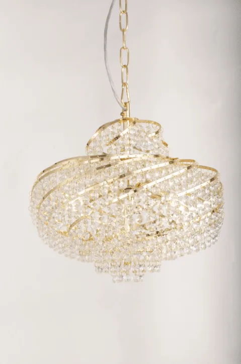 Norrsken Design - Isabelle Ø40 - Kristallkrona - Guld