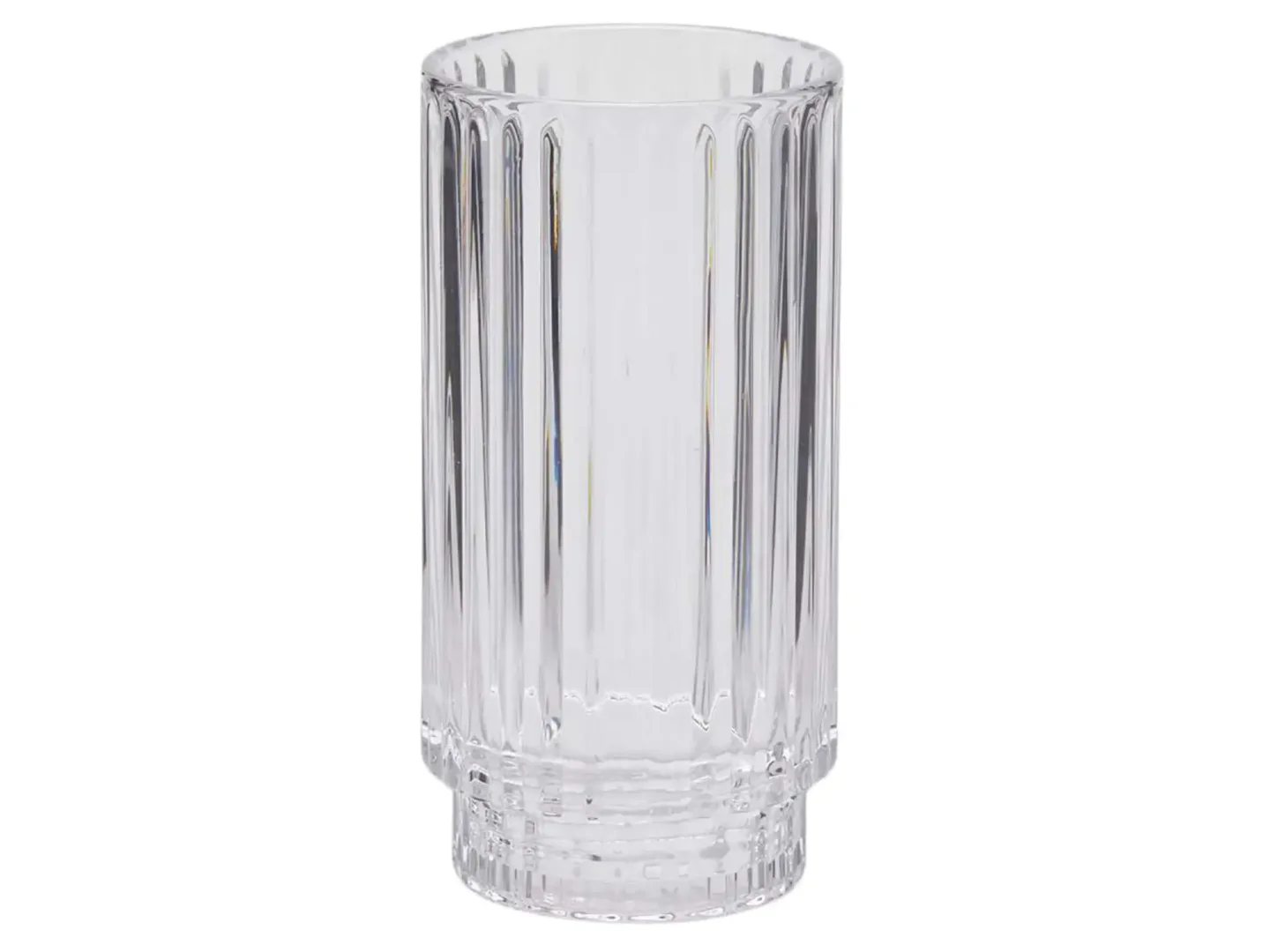 Edg Vase Klarglas H: 28 cm | Schubiger Möbel