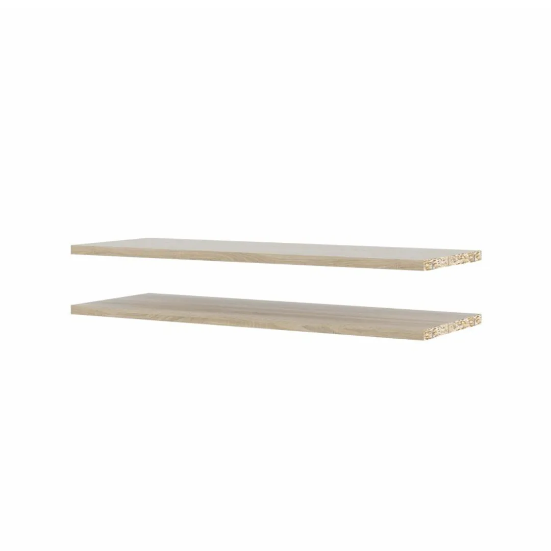 Base Regal 2 lose Regale 75,5x26,5, Eichendekor.
