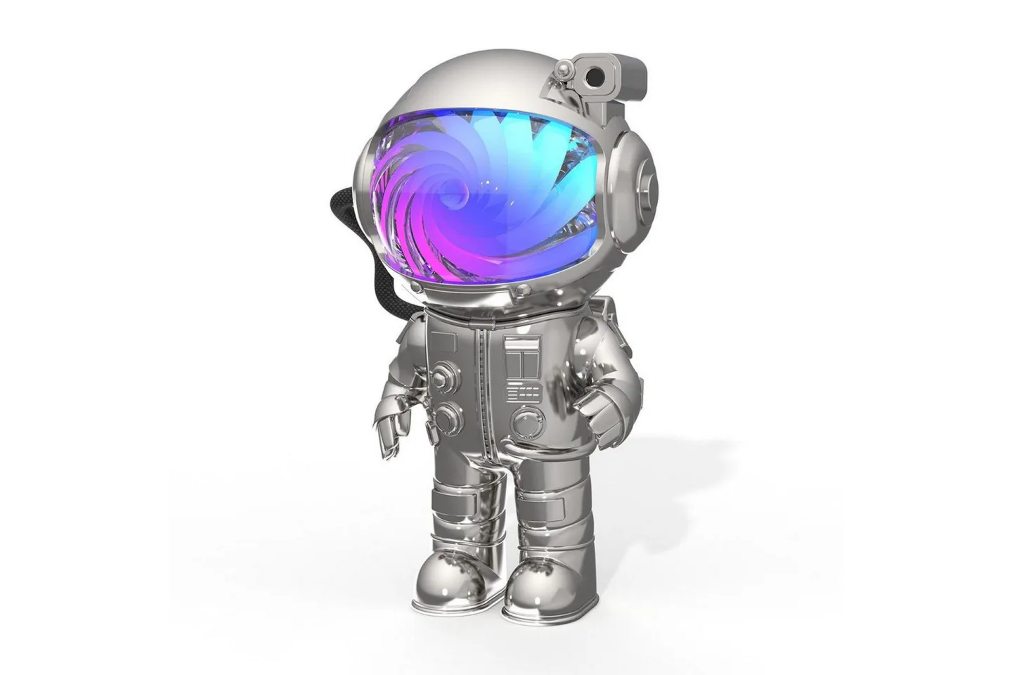 Barnlampa Mobility On Board Stellar Light Space Astronaut - Silver