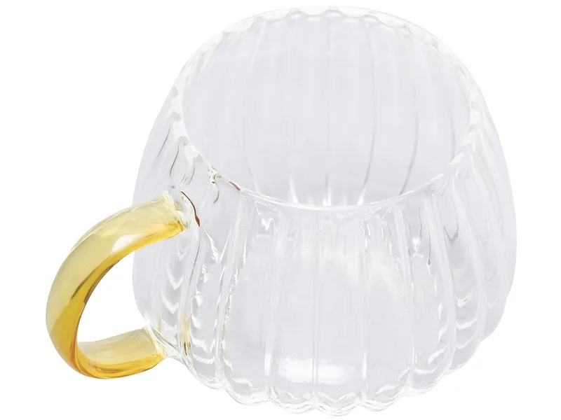 Kaffeebecher MORGAN 35cl glas gelb 1 Stück