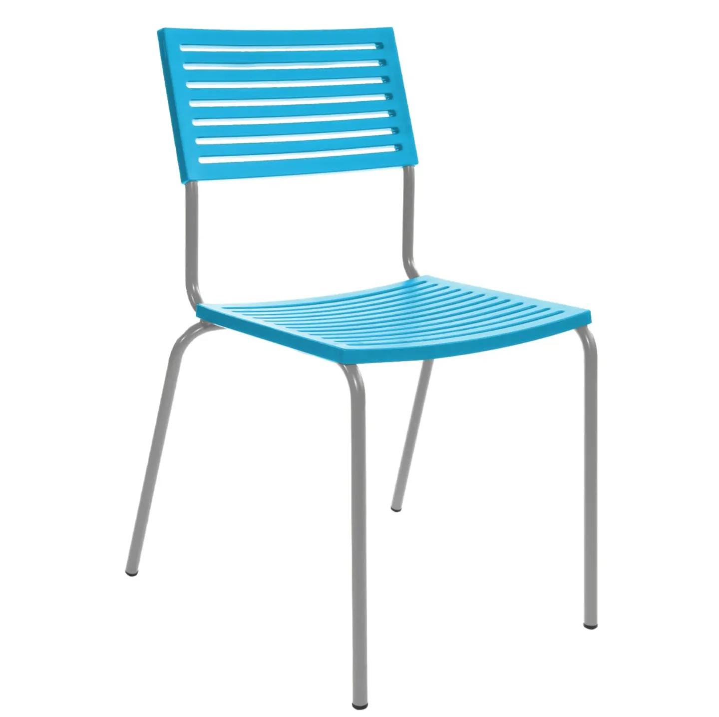 Schaffner Gartenstuhl Lamello Blau | Schubiger Möbel