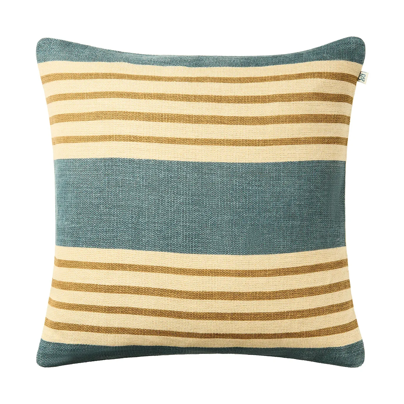 Chhatwal & Jonsson Aria Kissenbezug Heaven blue-khaki, 50x50 cm