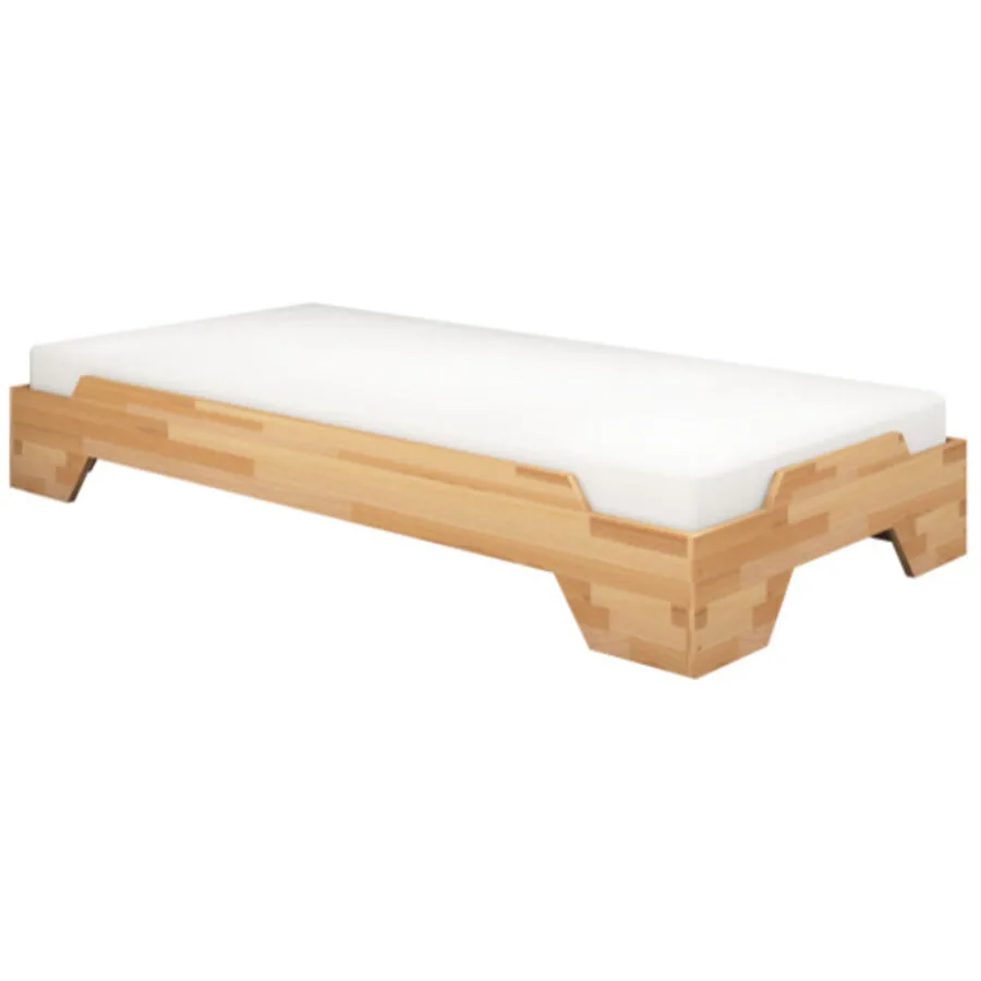 Bett Duran natur Buche 90 x 200 cm