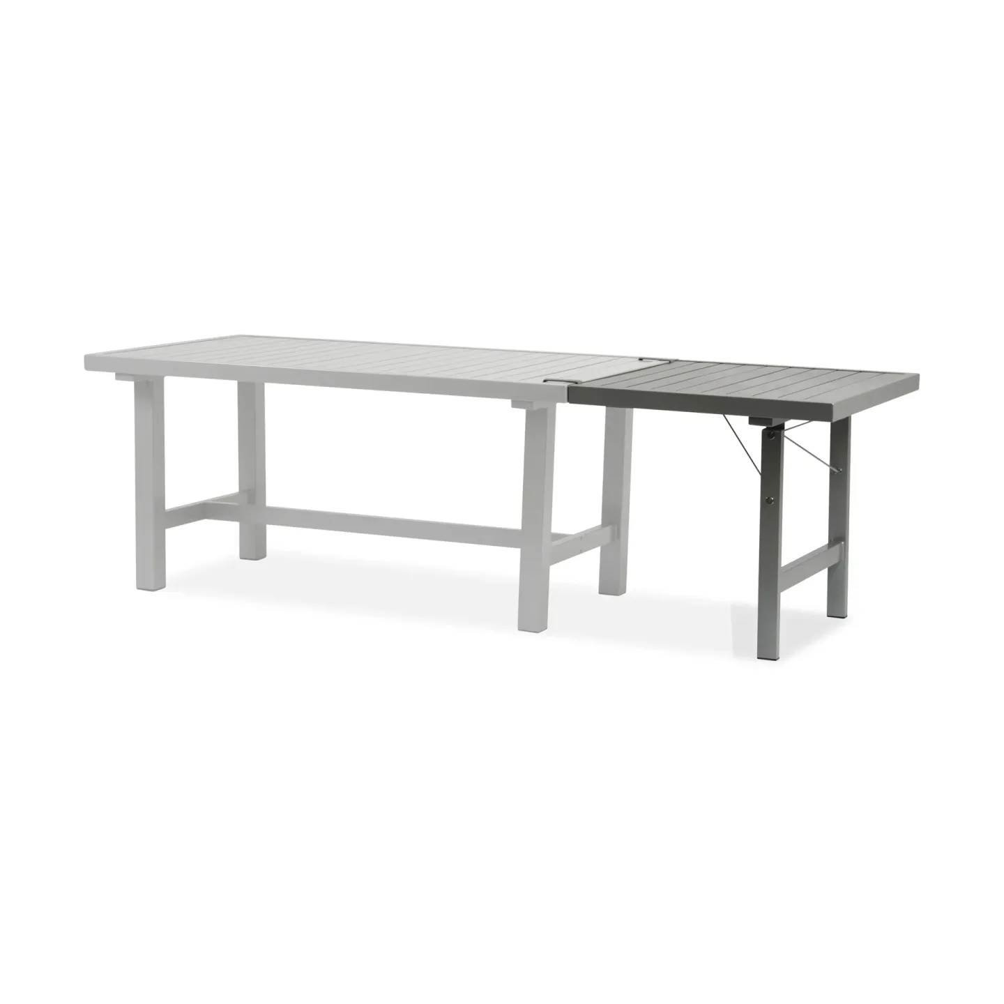 Fri Form 64 tilläggsskiva med ben Grey, H: 66 cm