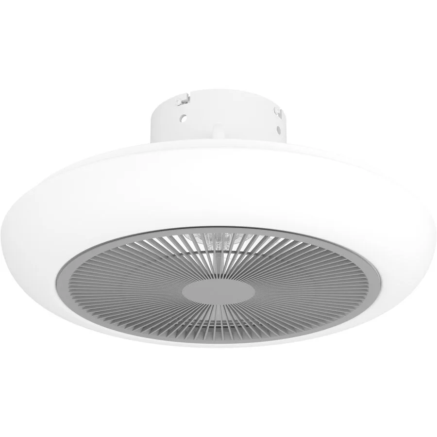 Eglo Deckenlampe Sayulita Grau/Weiss Kunststoff 45.5 cm - Farbe: weiss/grau - LED