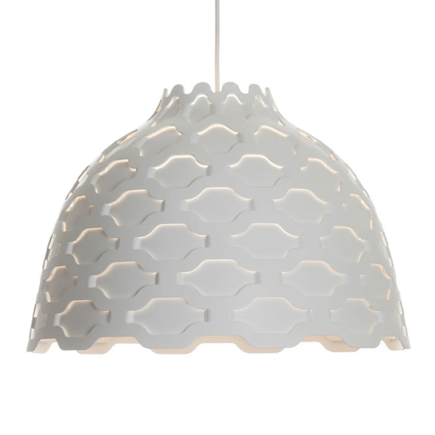 Louis Poulsen LC Shutters Pendelleuchte Ø44cm Weiß