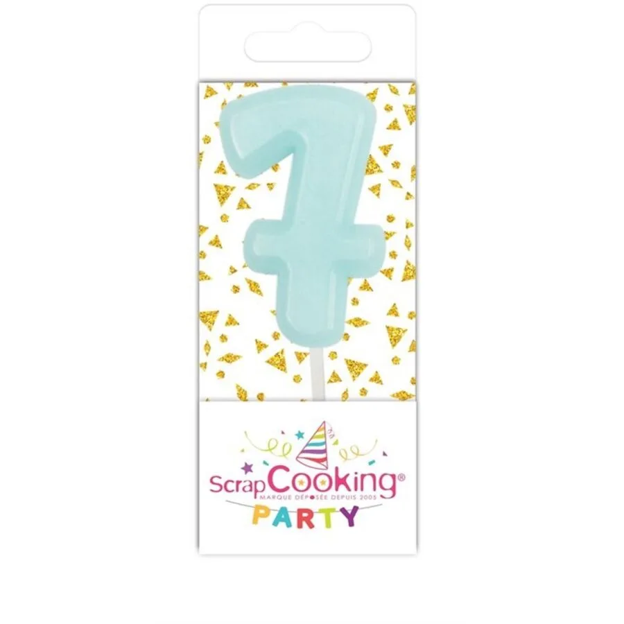Scrap Cooking Kerzen-Set ScrapCooking bunt Wachs H 3.5 cm
