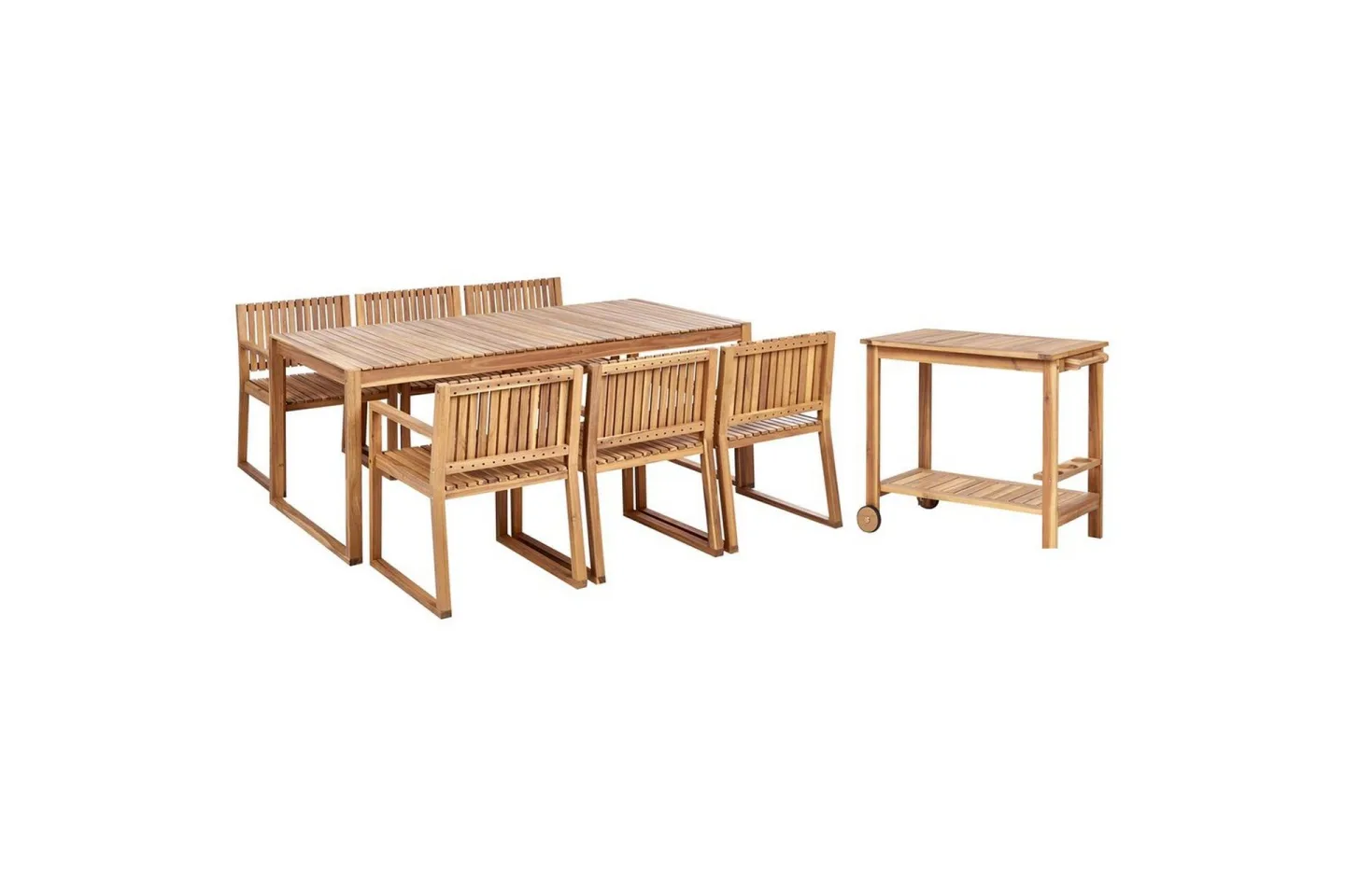 Matsalsset Sassari II med vagn 6-Sits - 6-Sits