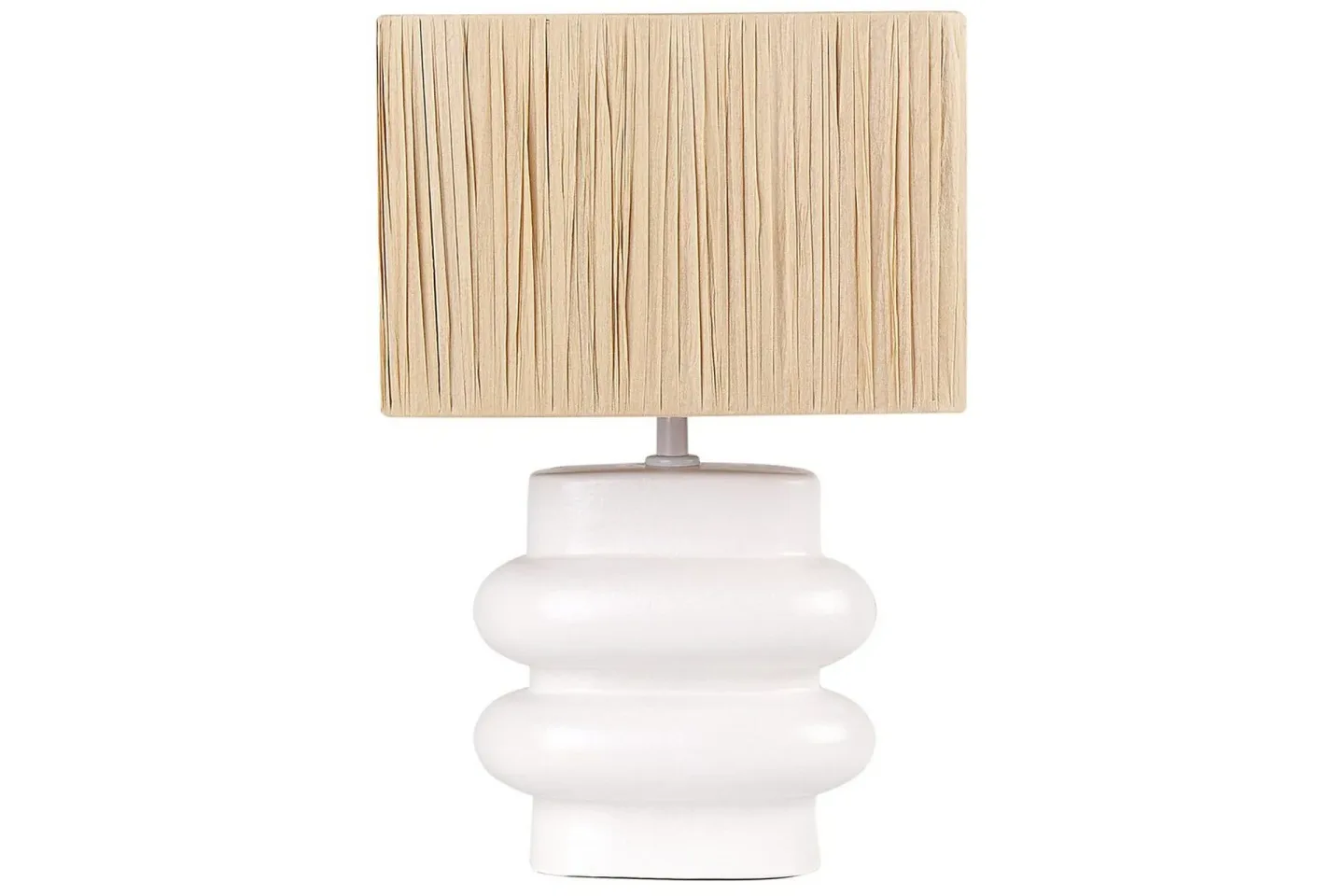 Kulsa Bordslampa 42 cm E27 - Vit/Beige